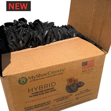 Load image into Gallery viewer, MyShoeCovers Hybrid Semi-Disposable Shoe Covers with Custom Printed Logo - 100 Pairs