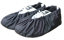 Load image into Gallery viewer, myshoecovers MyShoeCovers® Black Premium Reusable Washable Shoe and Boot Covers - 1 Pair