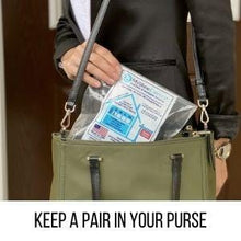 Load image into Gallery viewer, myshoecovers MyShoeCovers® Standard Black Reusable Washable Shoe Covers for Real Estate Professionals -1 Pair