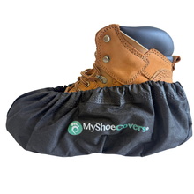 Load image into Gallery viewer, MyShoeCovers Hybrid Semi-Disposable Shoe Covers with Custom Printed Logo - 100 Pairs