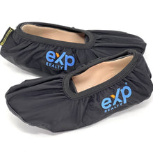 Load image into Gallery viewer, myshoecovers MyShoeCovers® Black Personalized Reusable Washable Shoe Covers 1 Pair for Real Estate Professionals
